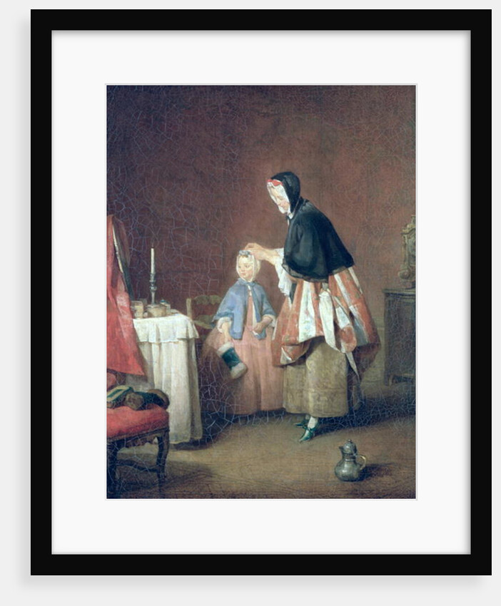 The Morning Toilet by Jean-Baptiste Simeon Chardin