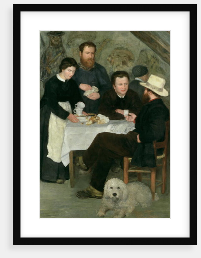 Mother Anthony's Tavern, 1866 by Pierre Auguste Renoir