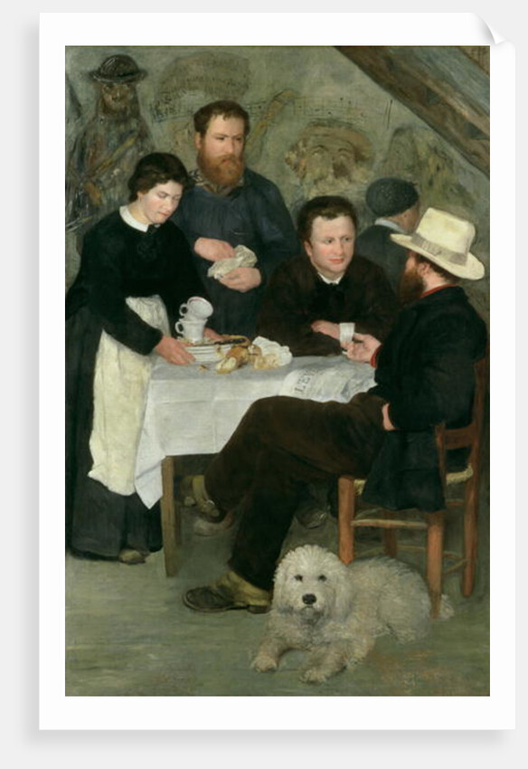 Mother Anthony's Tavern, 1866 by Pierre Auguste Renoir