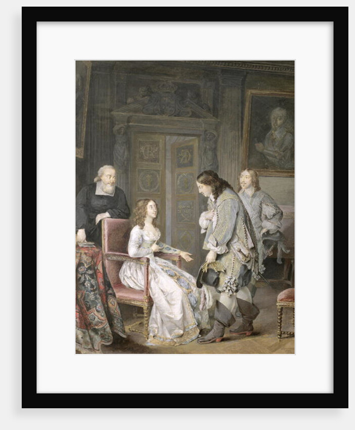 Queen Kristina of Sweden and Karl X Gustav of Sweden 1793 by Niclas II Lafrensen