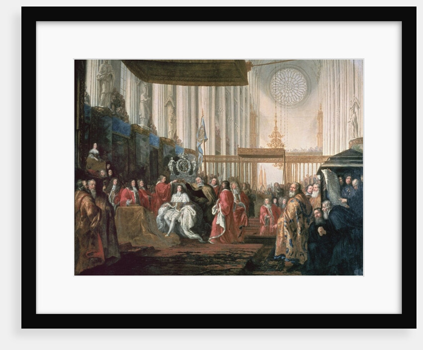 Coronation of Karl XI by David Klocker Ehrenstrahl