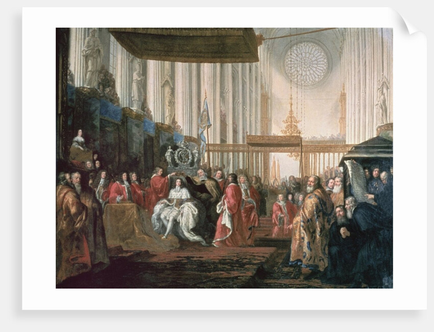 Coronation of Karl XI by David Klocker Ehrenstrahl
