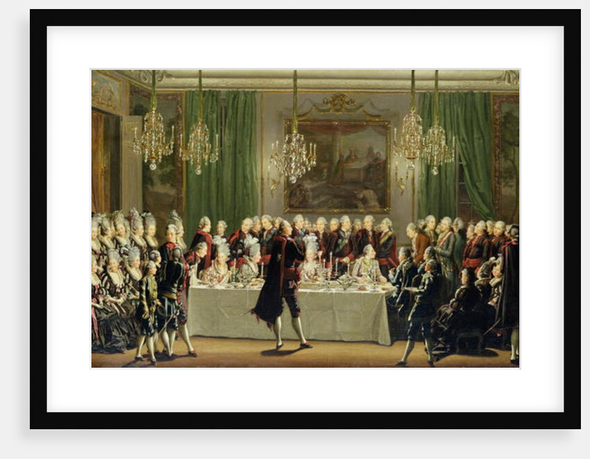 New Year's Eve at Stockholm Palace, 1779 by Pehr Hillestrom