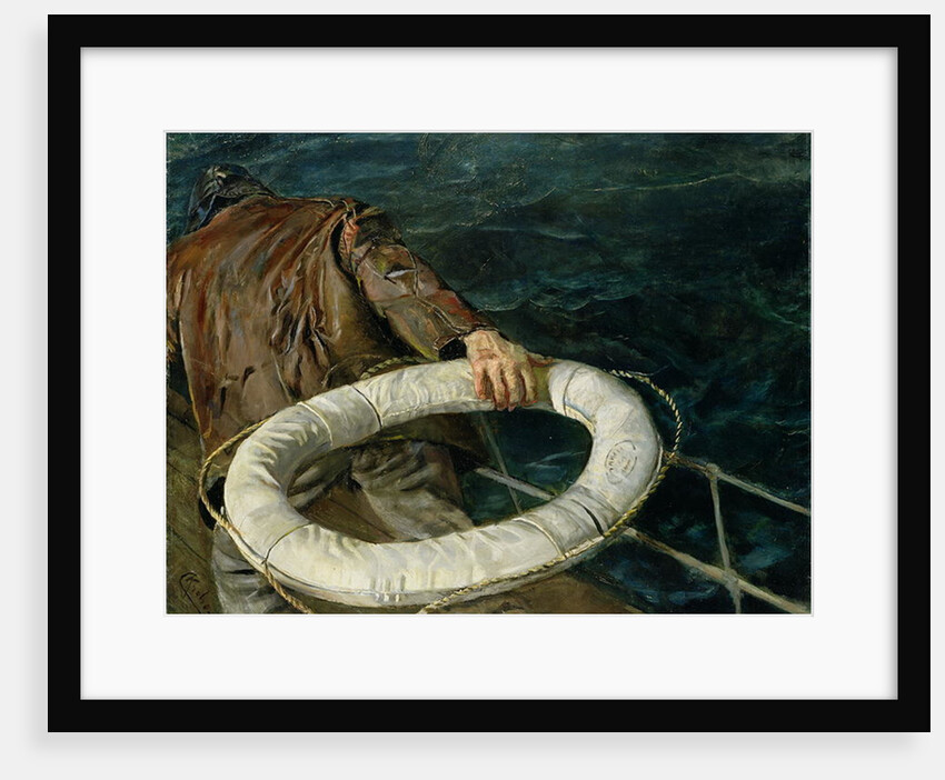 Man Overboard, 1906 by Christian Krohg