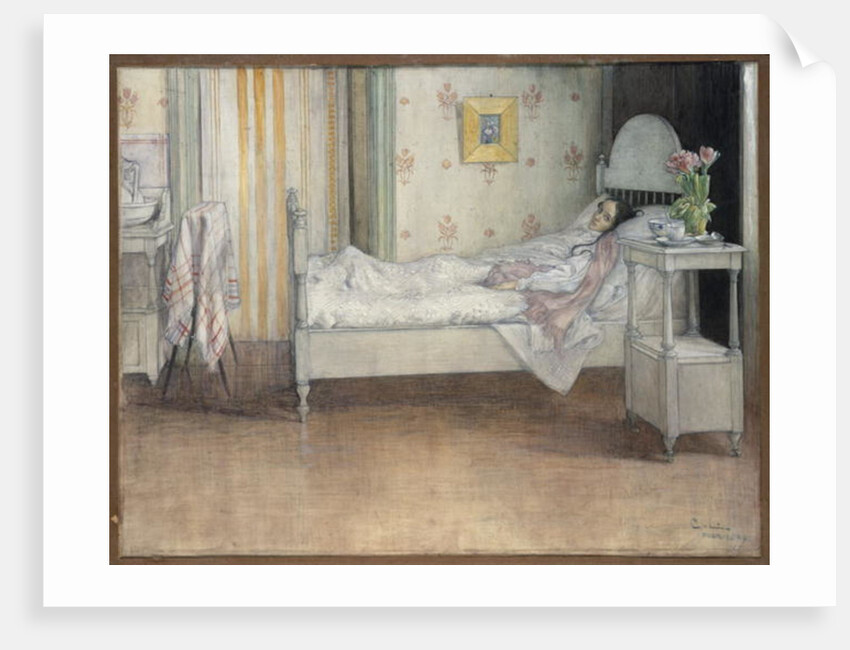 Convalescence, c.1899 by Carl Larsson