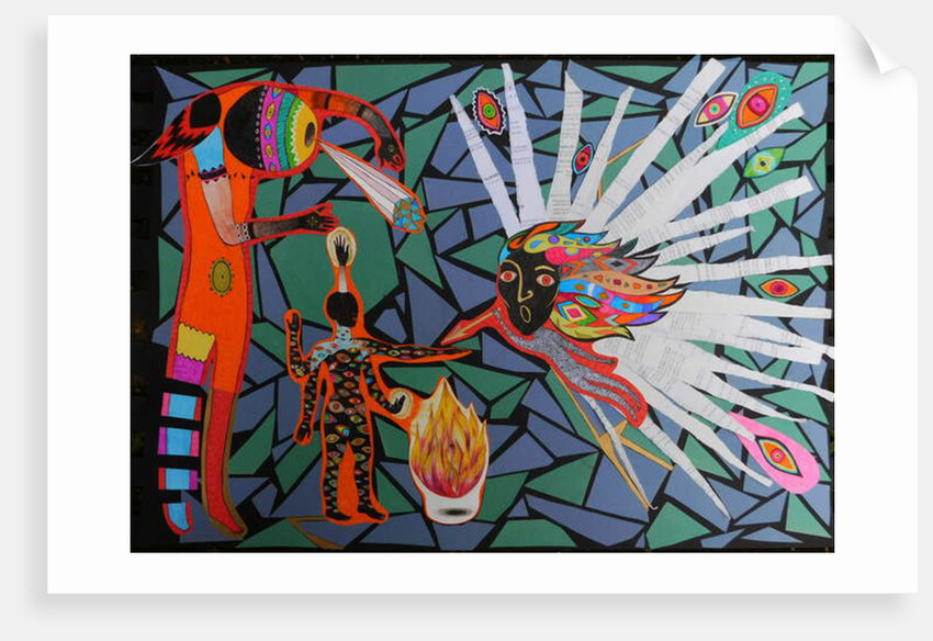 Cosmic Fight by Zanara/ Sabina Nedelcheva-Williams