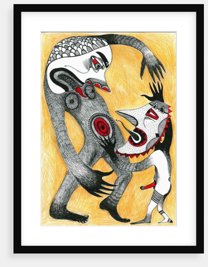 Fight, 2012 by Zanara/ Sabina Nedelcheva-Williams