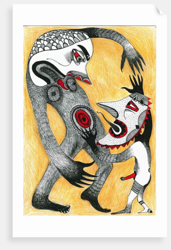 Fight, 2012 by Zanara/ Sabina Nedelcheva-Williams