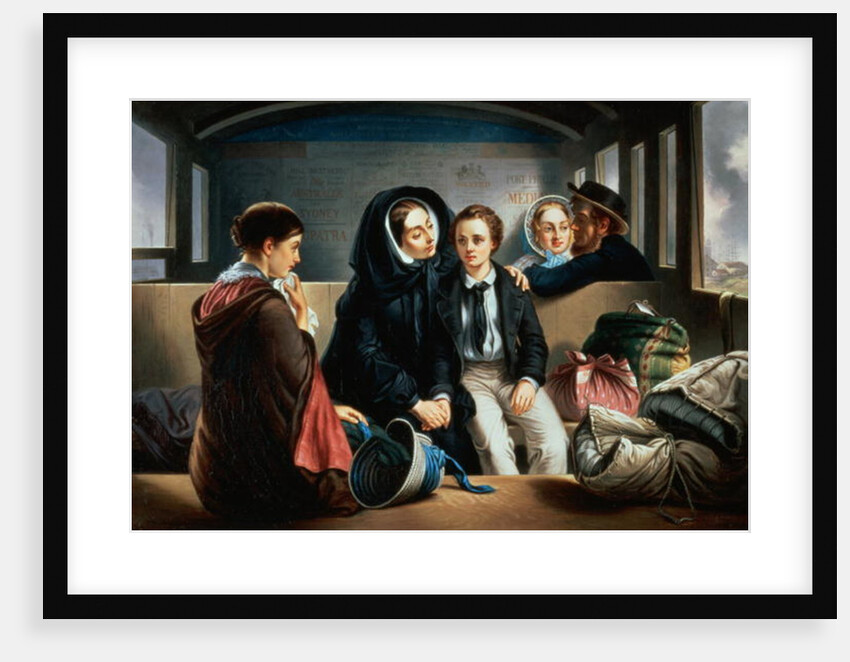 Second Class - The Parting by Abraham Solomon