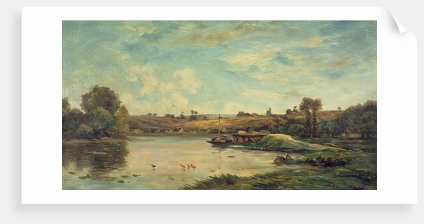 On the Loire by Charles Francois Daubigny