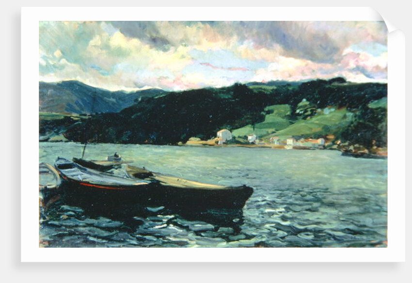 Estuary of the Nalon, Asturias by Joaquin Sorolla y Bastida