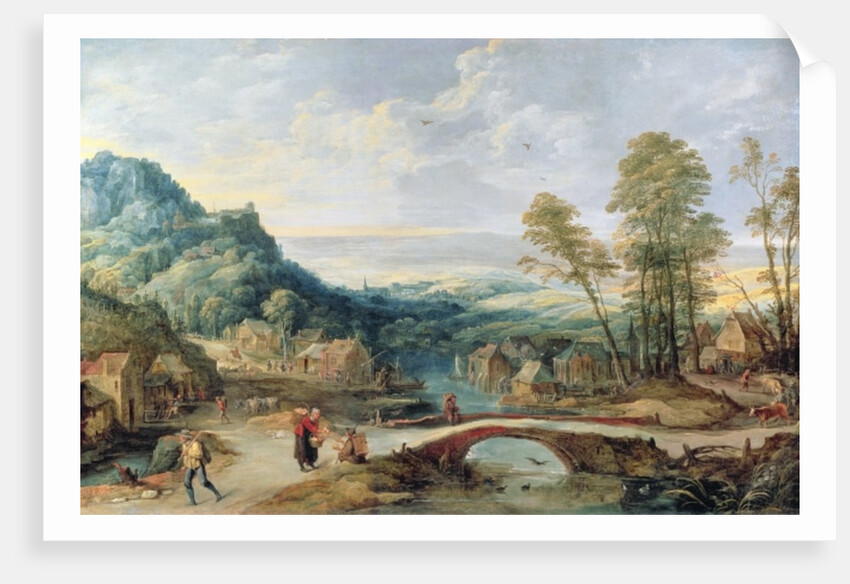 Landscape by Joos or Josse de The Younger Momper