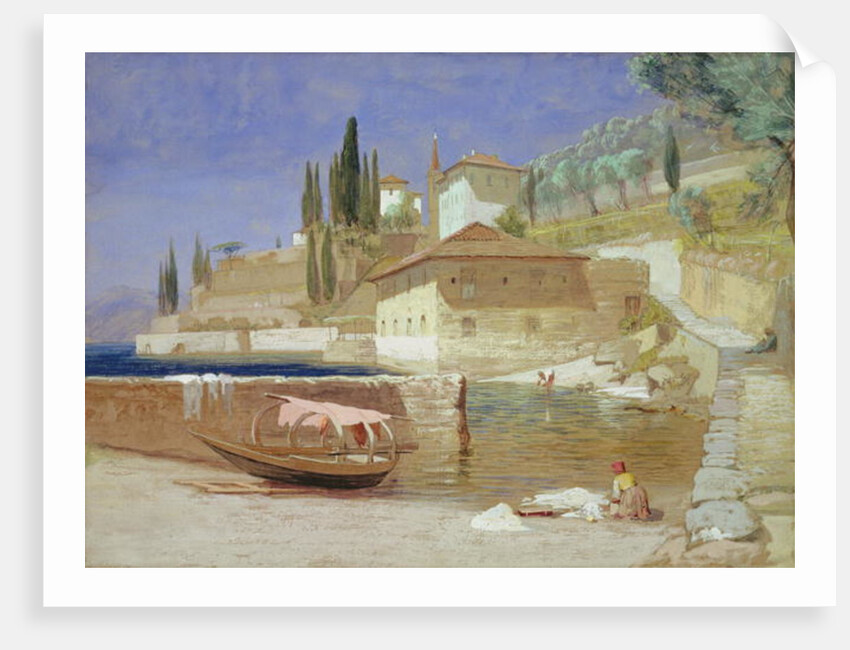 Varenna, Lake Como by Frederick Lee Bridell