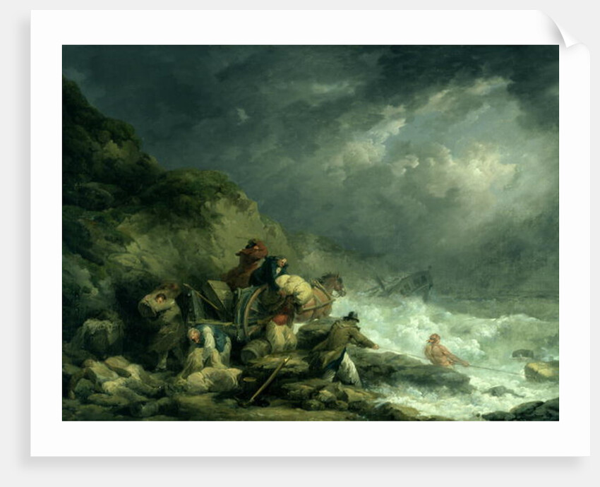 The Wreckers by George Morland
