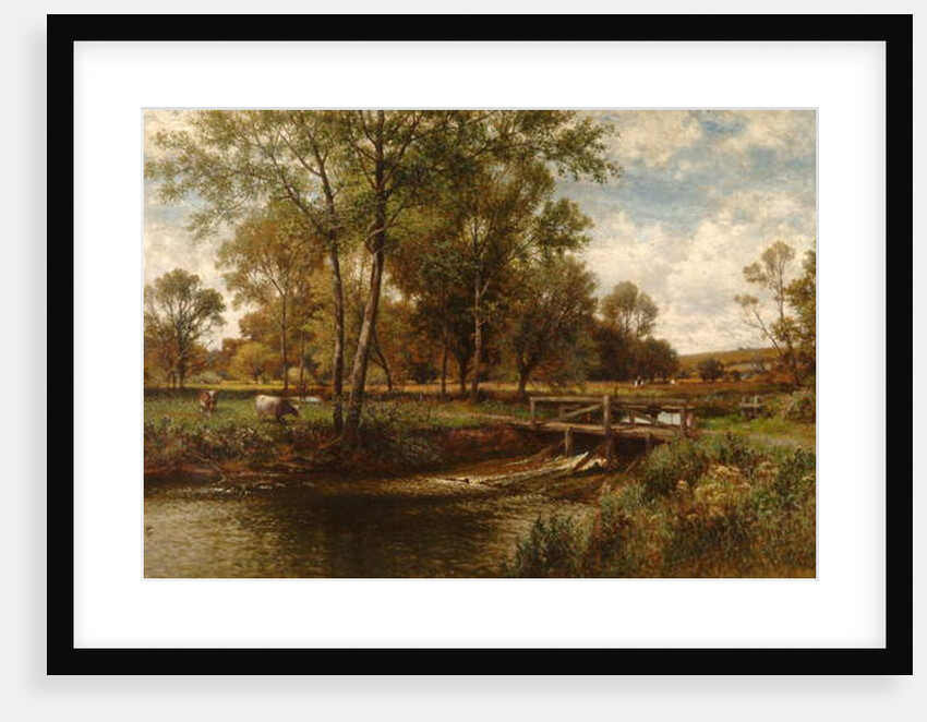 In the Meadows, Youngsbury, 1900 by Alfred Augustus Glendening