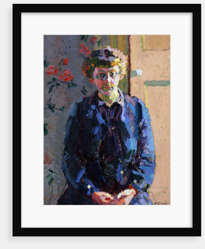 Portrait of Sylvia Gosse, 1912 by Harold Gilman