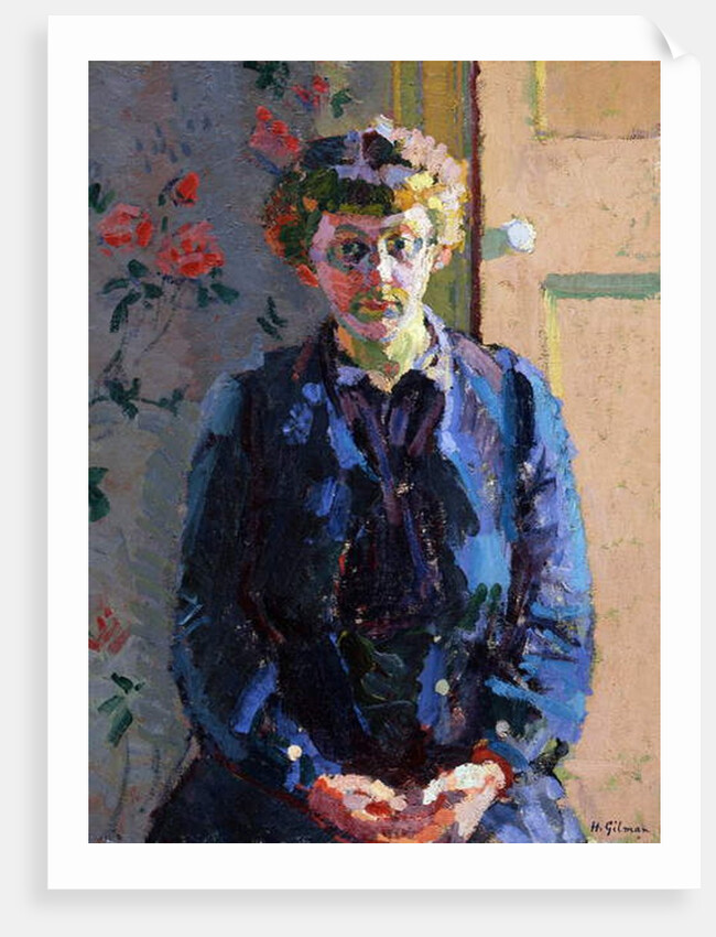 Portrait of Sylvia Gosse, 1912 by Harold Gilman