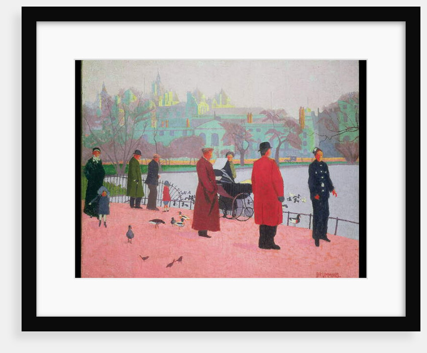 In the Park 1912 by Malcolm Drummond