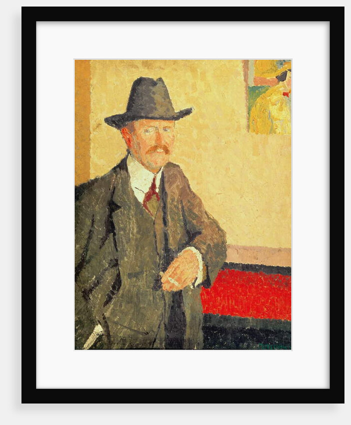 Portrait of Charles Ginner, c.1911 by Malcolm Drummond