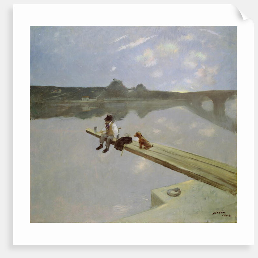 The Fisherman, 1884 by Jean Louis Forain