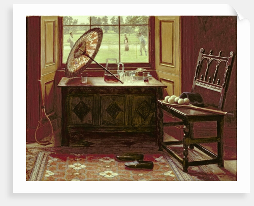 The Lawn Tennis Season, 1881 by Mary Hayllar