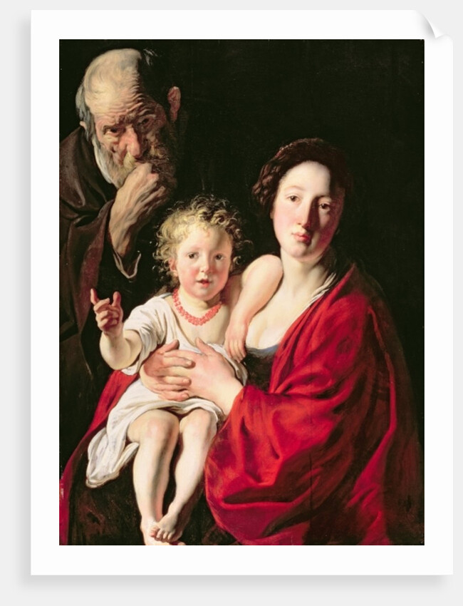 Holy Family, c.1620-30 by Jacob Jordaens