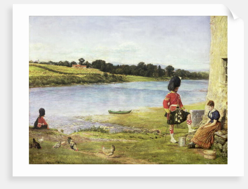 Flowing to the Sea, 1871 by John Everett Millais