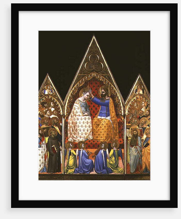 Coronation of the Virgin by Allegretto Nuzi