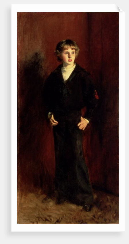 The late Major E.C. Harrison as a boy by John Singer Sargent