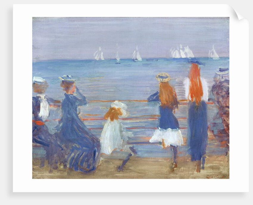 Watching Cowes Regatta, 1892 by Philip Wilson Steer