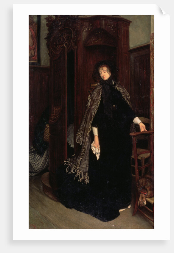 In Church, 1865 by James Jacques Joseph Tissot
