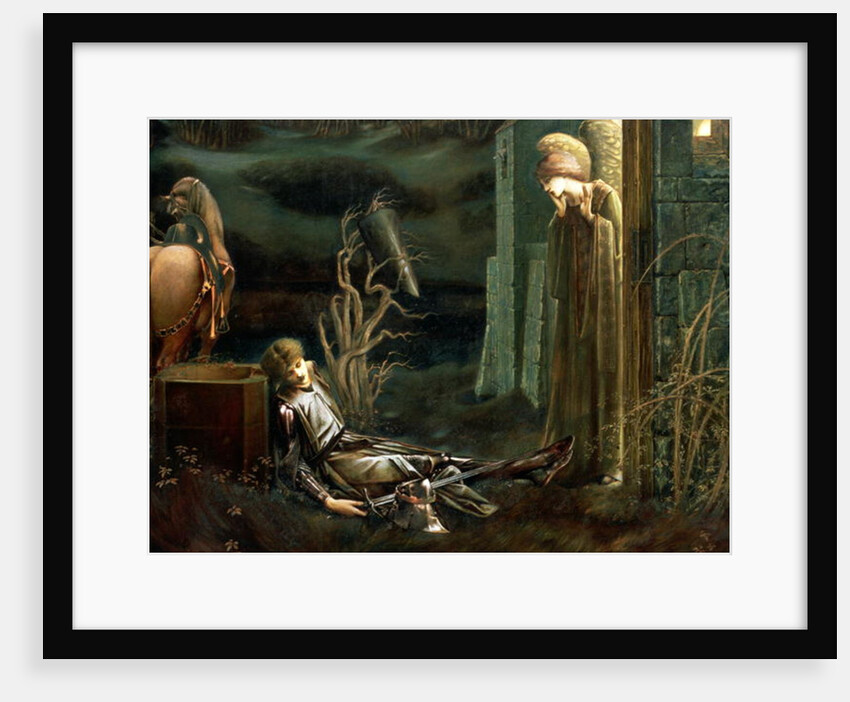 The Dream of Sir Lancelot at the Chapel of the Holy Grail, 1896 by Edward Coley Burne-Jones