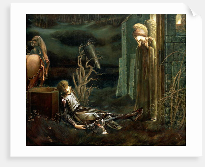 The Dream of Sir Lancelot at the Chapel of the Holy Grail, 1896 by Edward Coley Burne-Jones