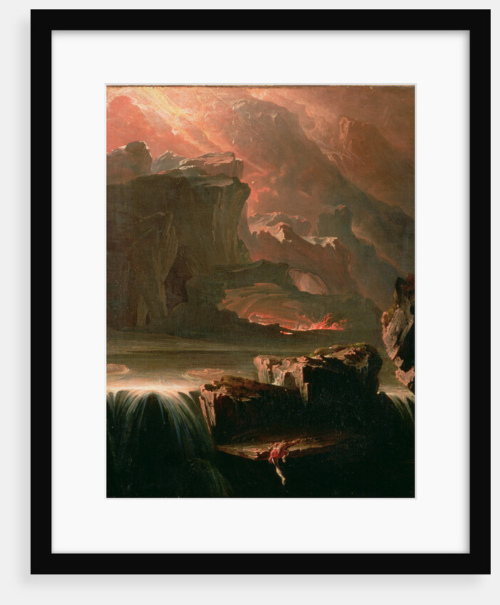 Sadak in search of the waters of oblivion, 1812 by John Martin