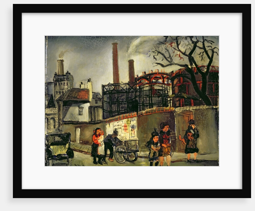 Street Scene in Paris, 1926 by Christopher Wood