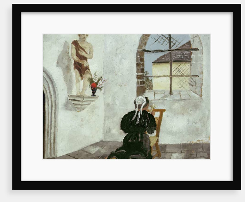 Breton Woman at Prayer by Christopher Wood