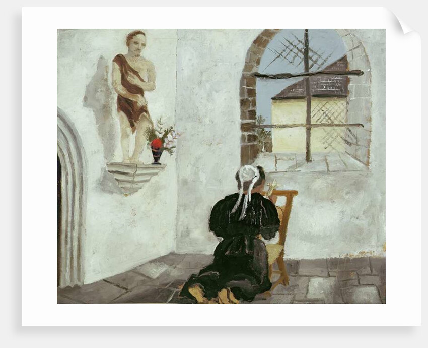 Breton Woman at Prayer by Christopher Wood