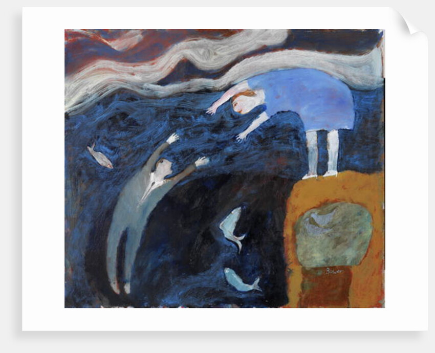 Saving the Man from the Sea, 2003 by Susan Bower