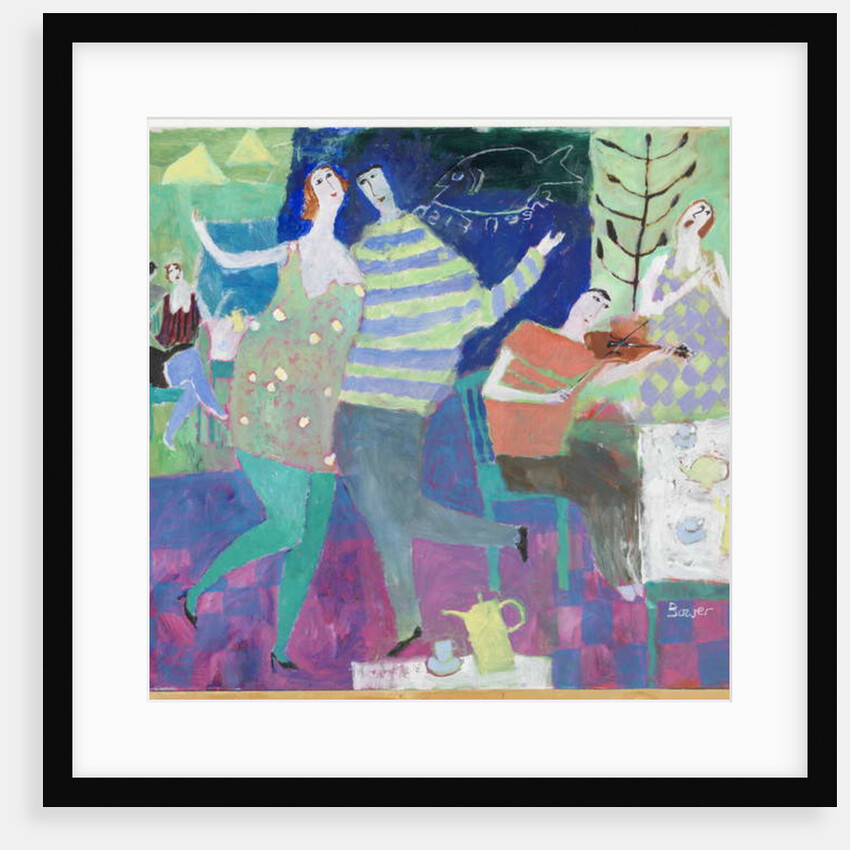 Fiddler at the Green, 2000 by Susan Bower