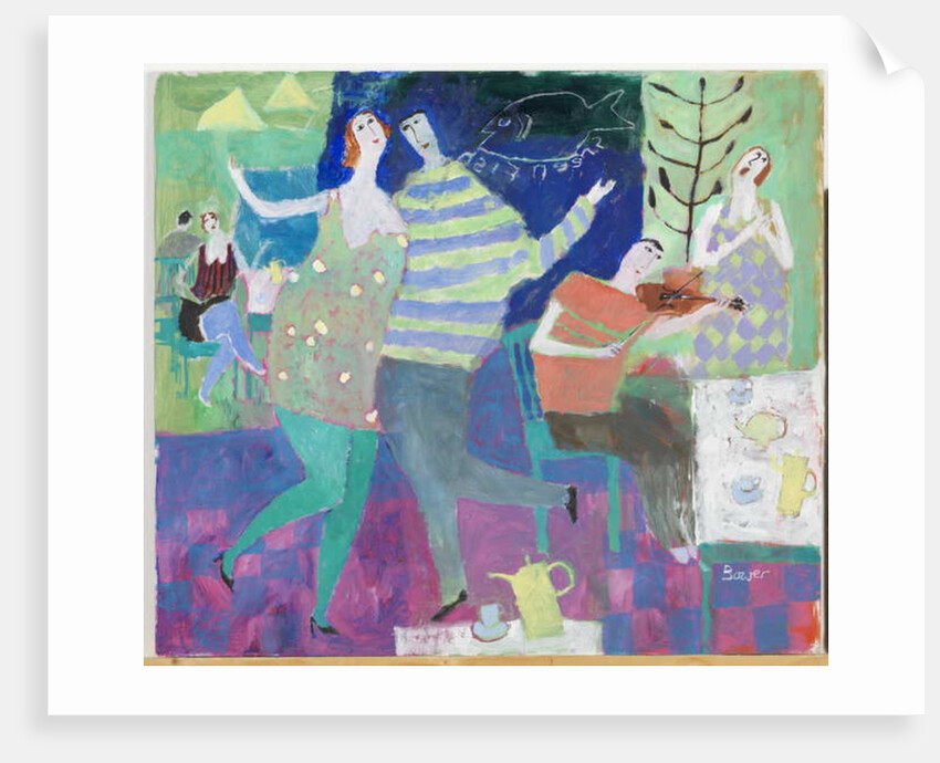 Fiddler at the Green, 2000 by Susan Bower