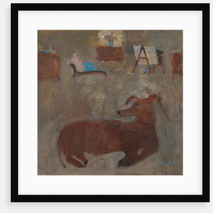 Artists Dog, 2011 by Susan Bower