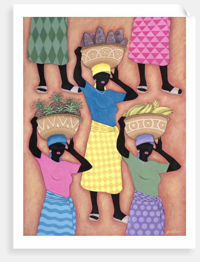 Market Day, 2002 by Sarah Porter