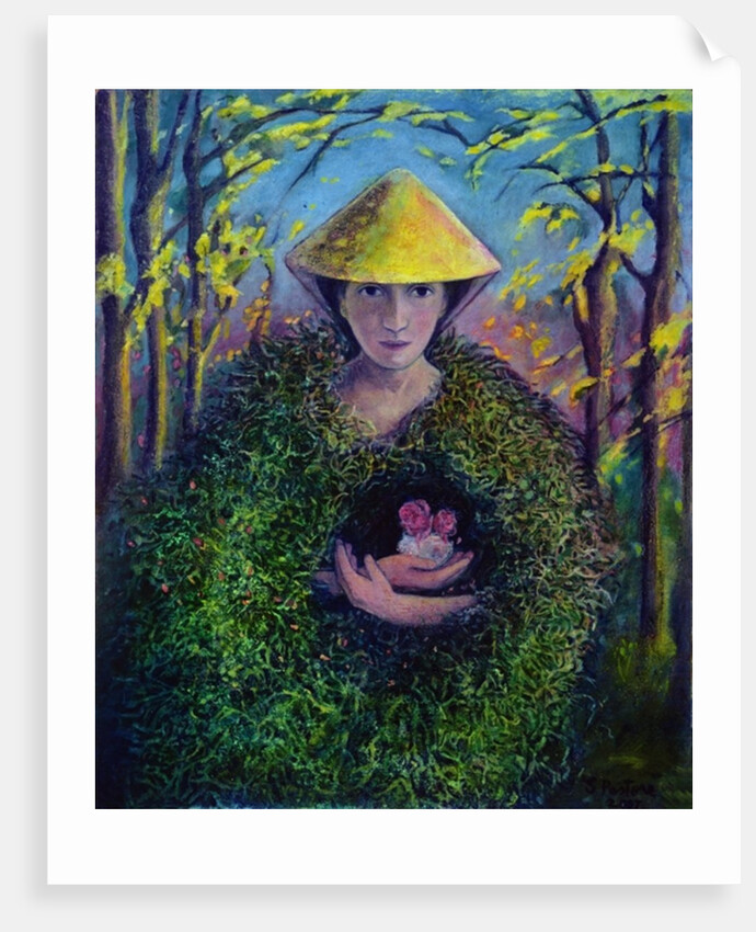 Brighid of the Green Mantle, 2007 by Silvia Pastore