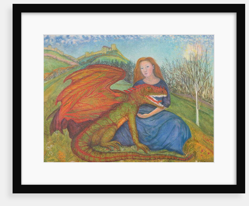 In the absence of St George by Silvia Pastore