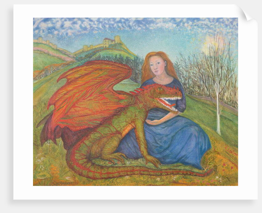 In the absence of St George by Silvia Pastore