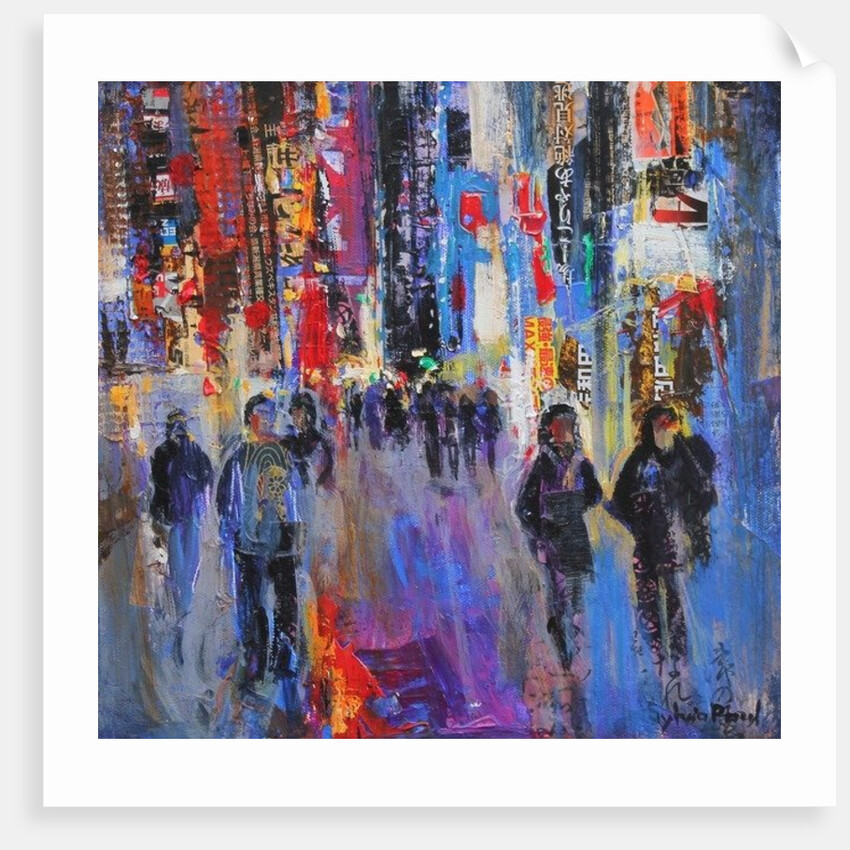 Tokyo Night, 2015 by Sylvia Paul