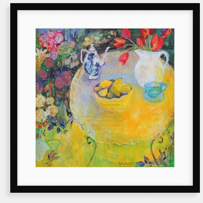 Lemon Tea in the Garden, 2015 by Sylvia Paul