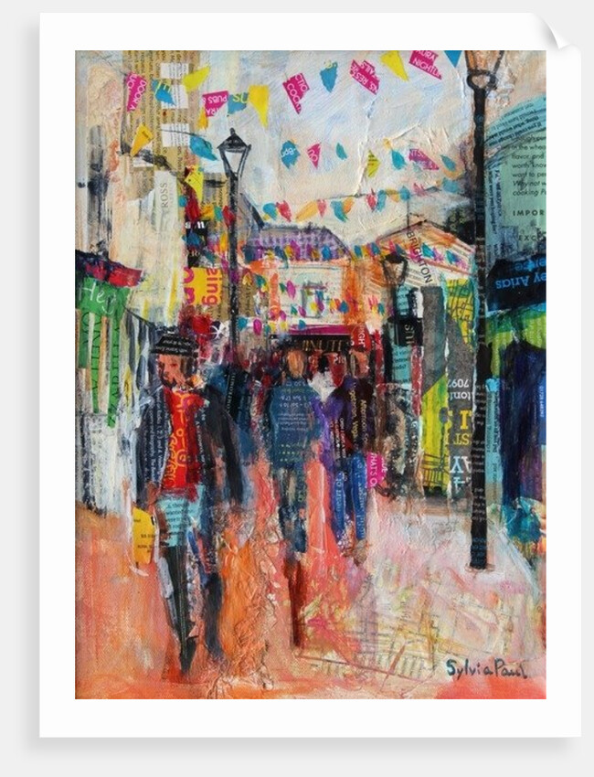 North Laines, Brighton by Sylvia Paul