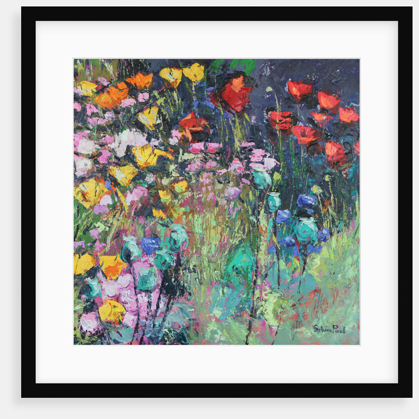 Summer Meadow Flowers, 2017 by Sylvia Paul