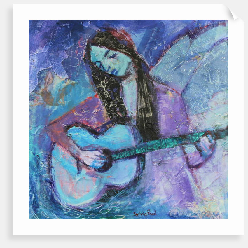 Blue Angel, 2017 by Sylvia Paul